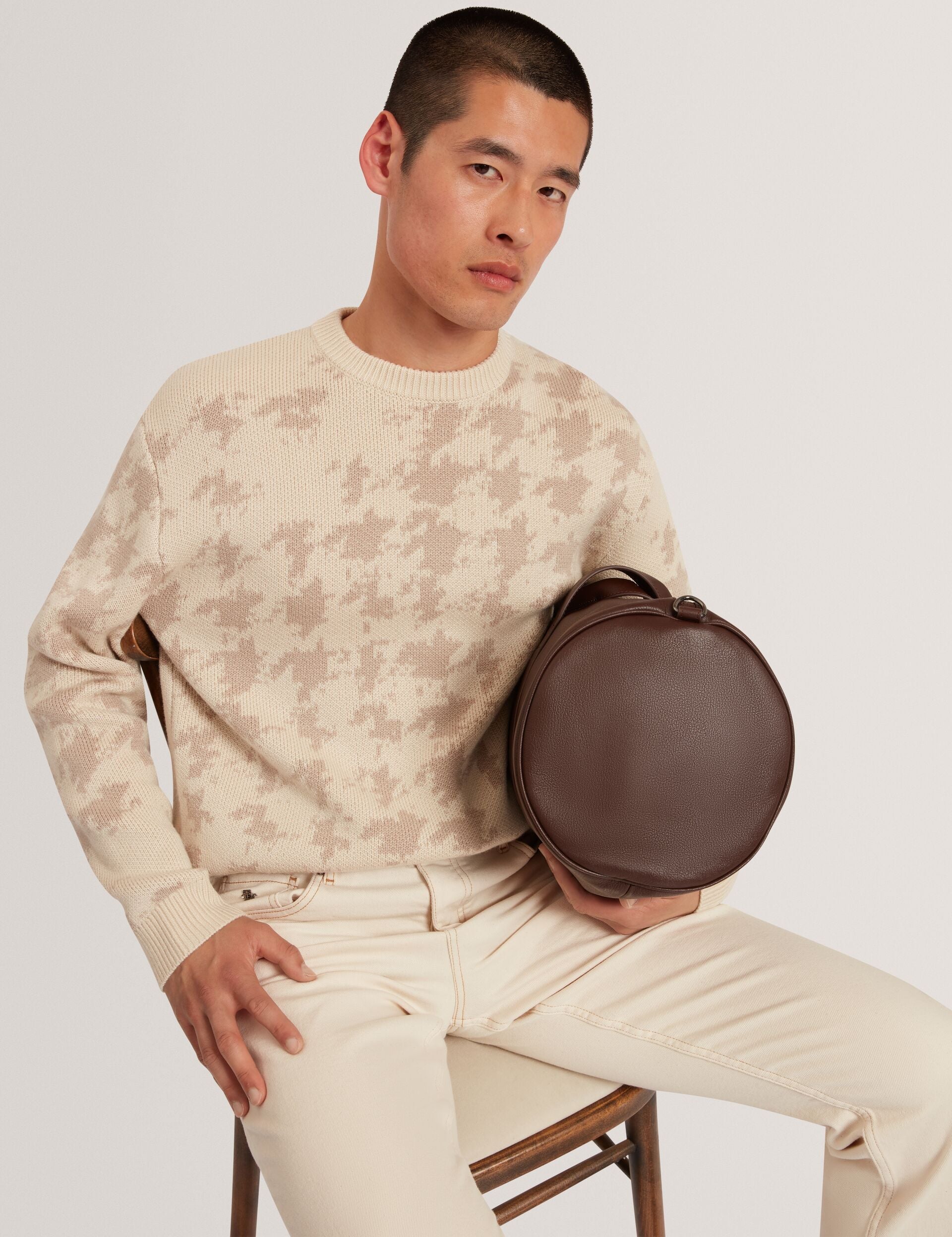Men|Sale ZENDAYD Houndstooth Print Chunky Knit Jumper - Ted Baker