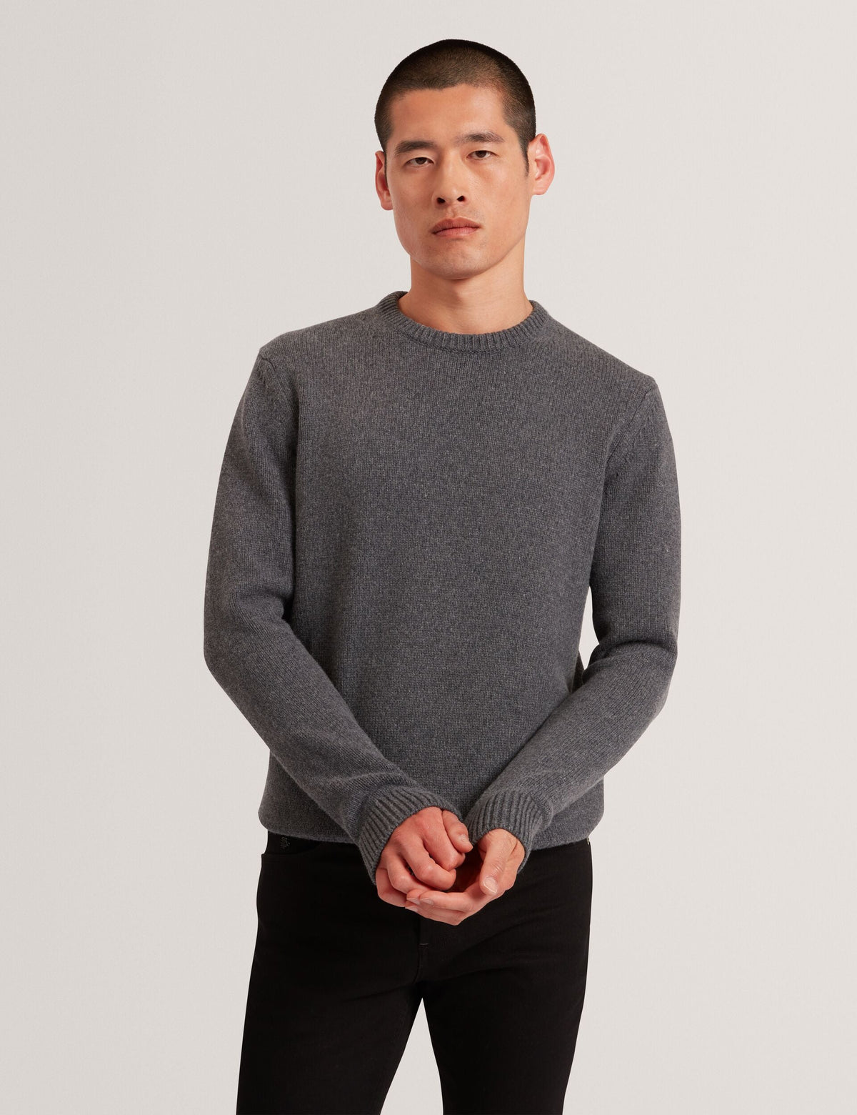 Men|Sale ROST Chunky Knit Crew Neck Sweater - Ted Baker