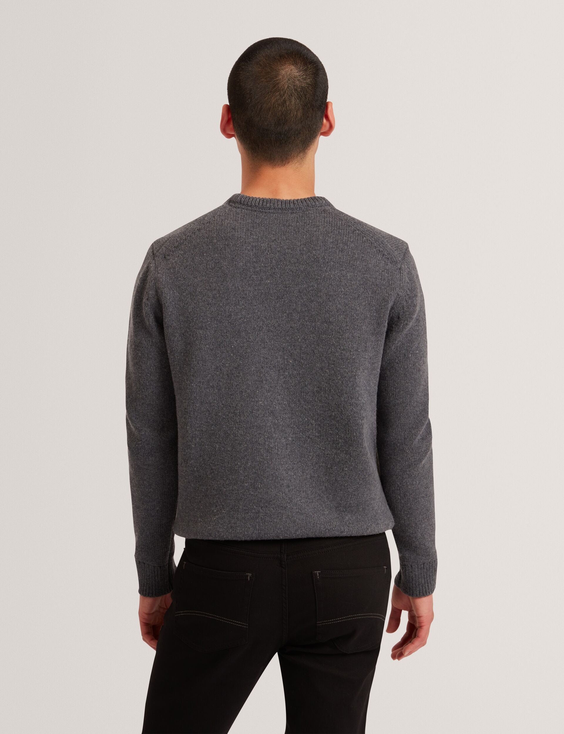 Men|Sale ROST Chunky Knit Crew Neck Sweater - Ted Baker