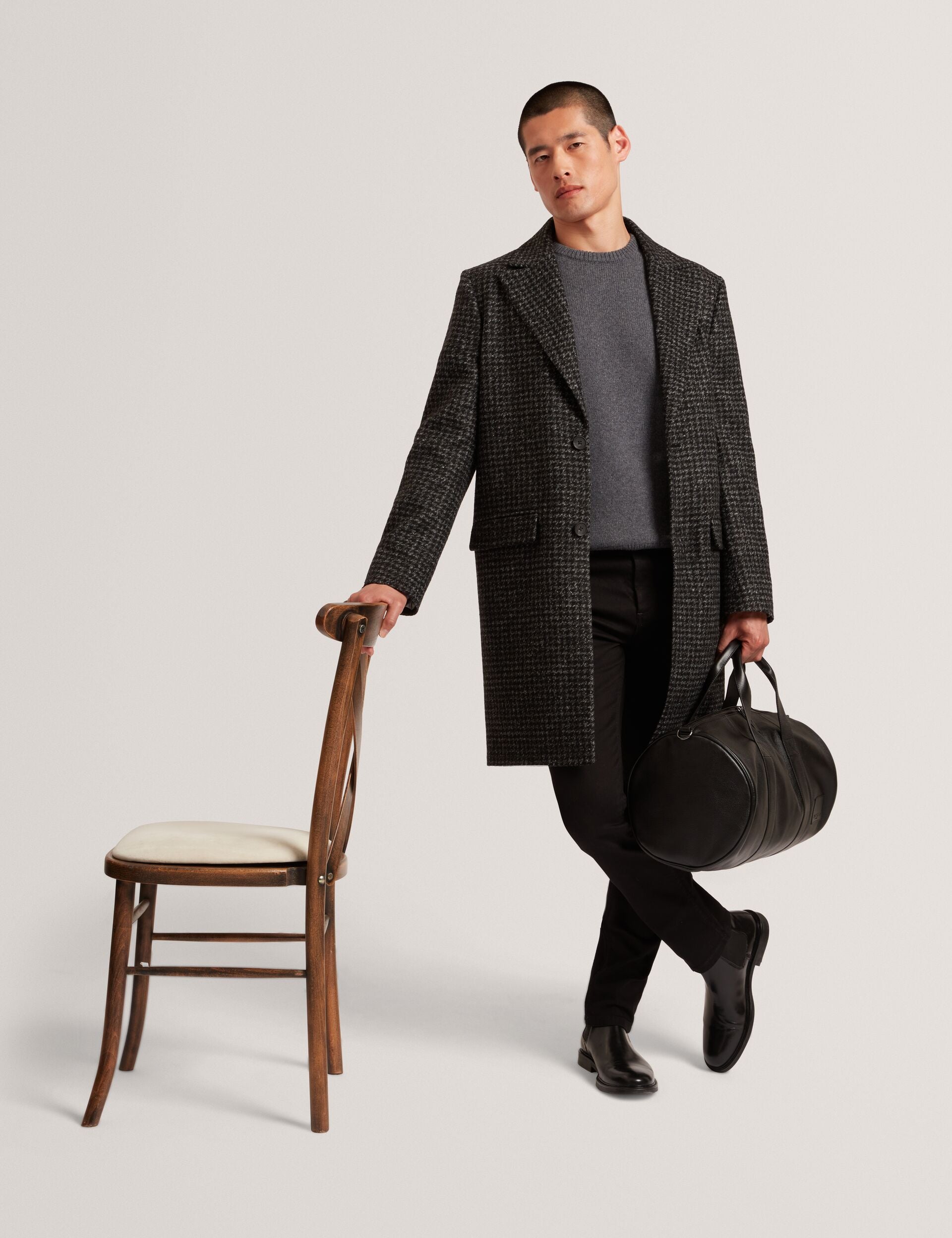 Men|Sale ROST Chunky Knit Crew Neck Sweater - Ted Baker