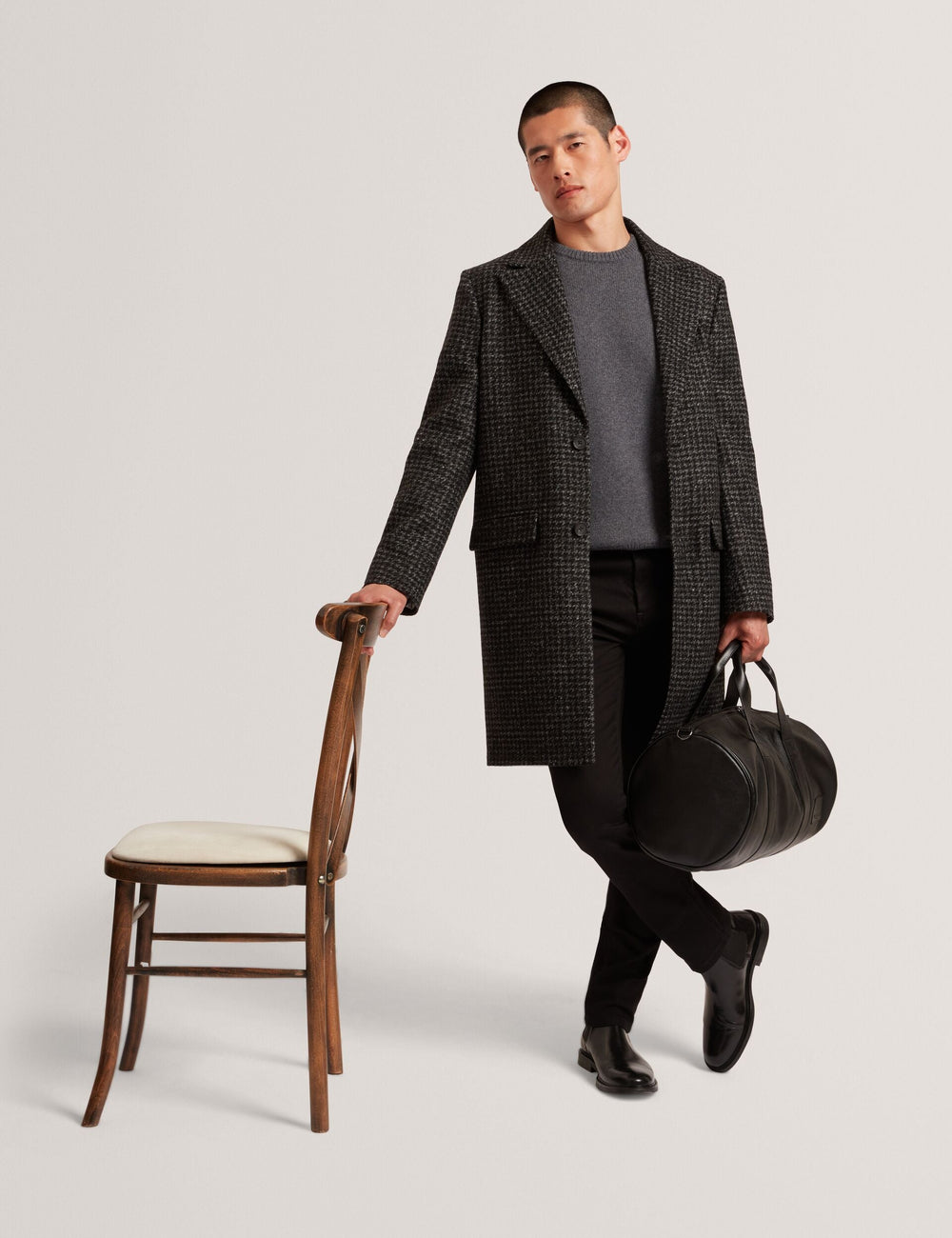 Men|Sale ROST Chunky Knit Crew Neck Sweater - Ted Baker