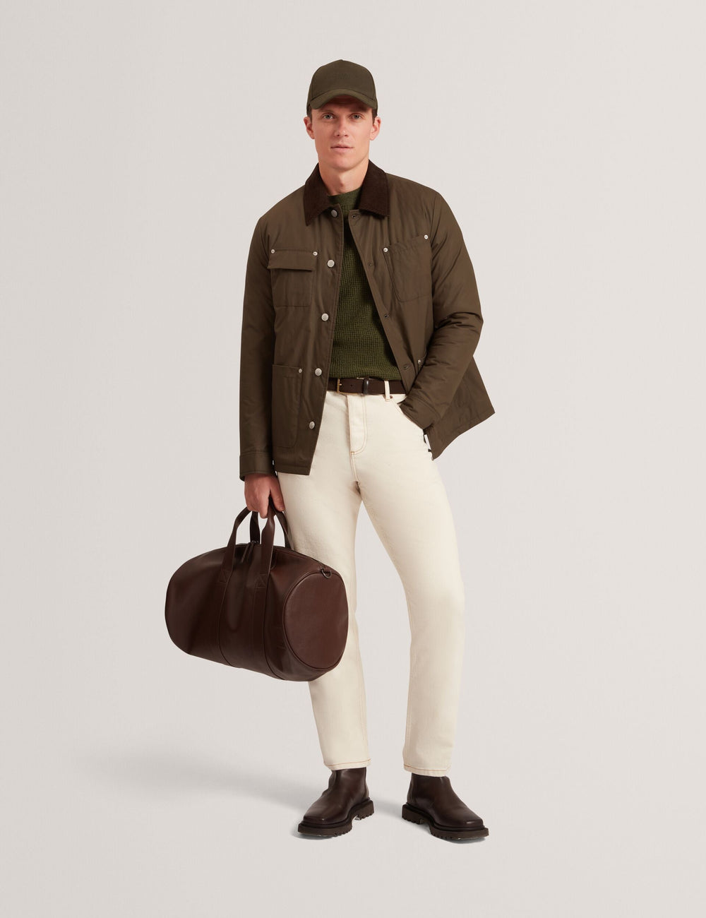 Men|Sale CLACX Waffle Knit Crew Neck Jumper - Ted Baker