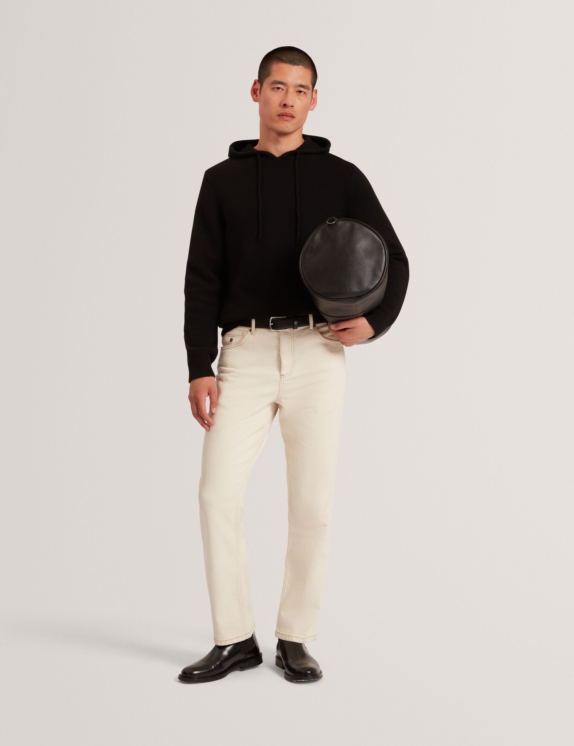 Men|Sale KINS Wool Rich Knit Long Sleeve Hoodie - Ted Baker