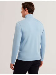 Men SIMONEA - Textured Panel Half-Zip Modal Sweatshirt - Ted Baker