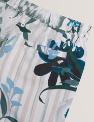 Men PALMDLE Floral Stripe Elasticated Swim Shorts - Ted Baker