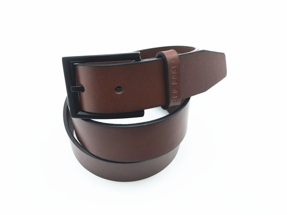 Men REVERSIBLE BELT – Cognac - Ted Baker