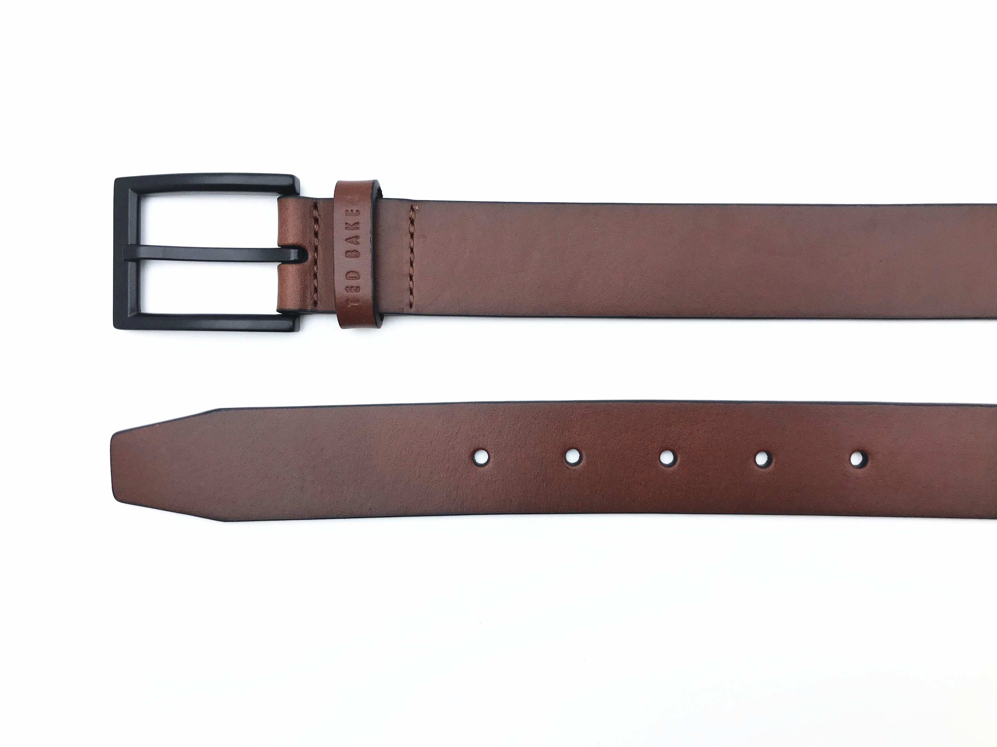 Men REVERSIBLE BELT – Cognac - Ted Baker