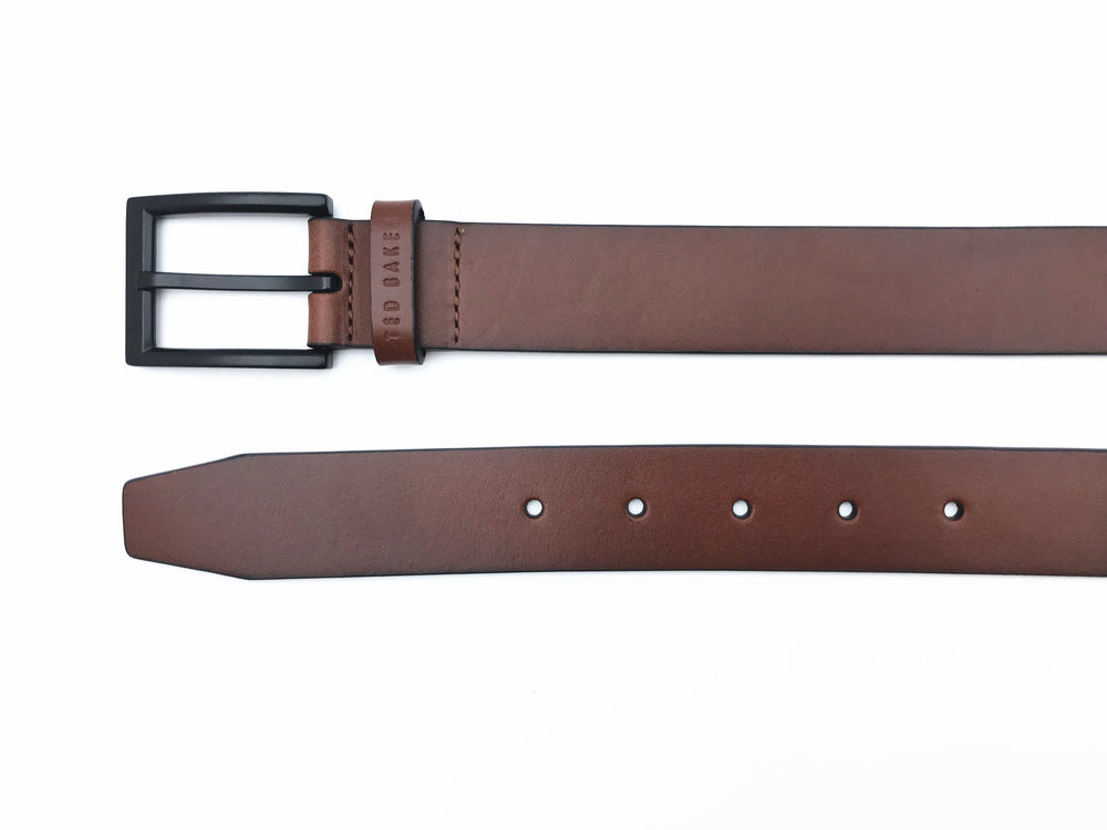 Men REVERSIBLE BELT – Cognac - Ted Baker