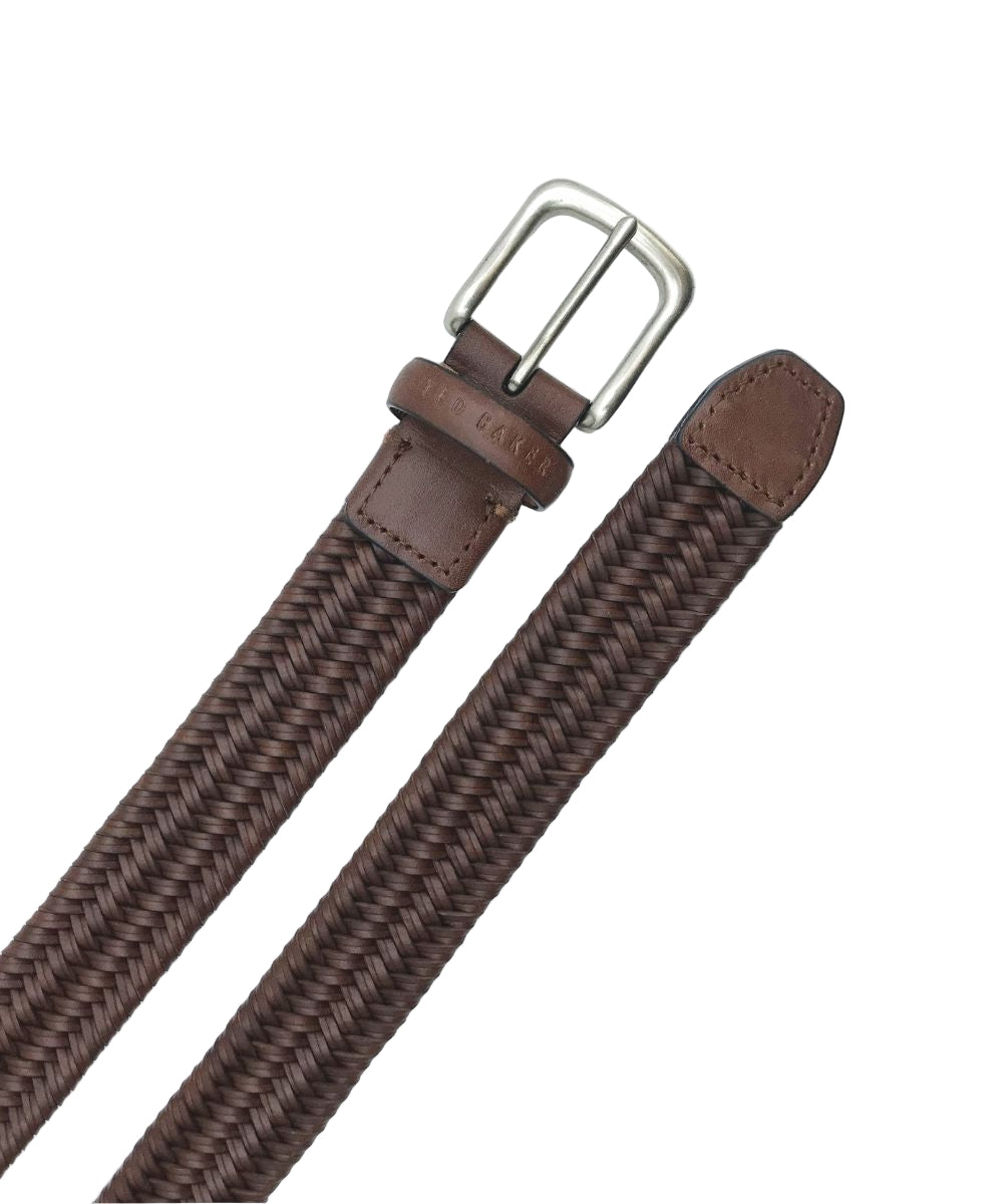 Men BRAIDED BELT – Brown - Ted Baker