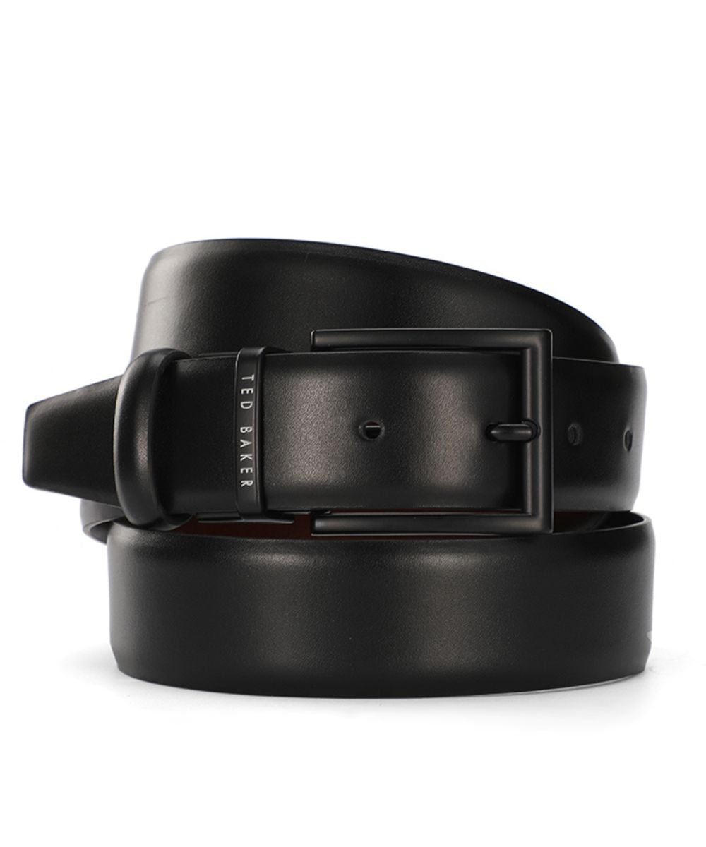 Men REVERSIBLE BELT – Black/Brown - Ted Baker