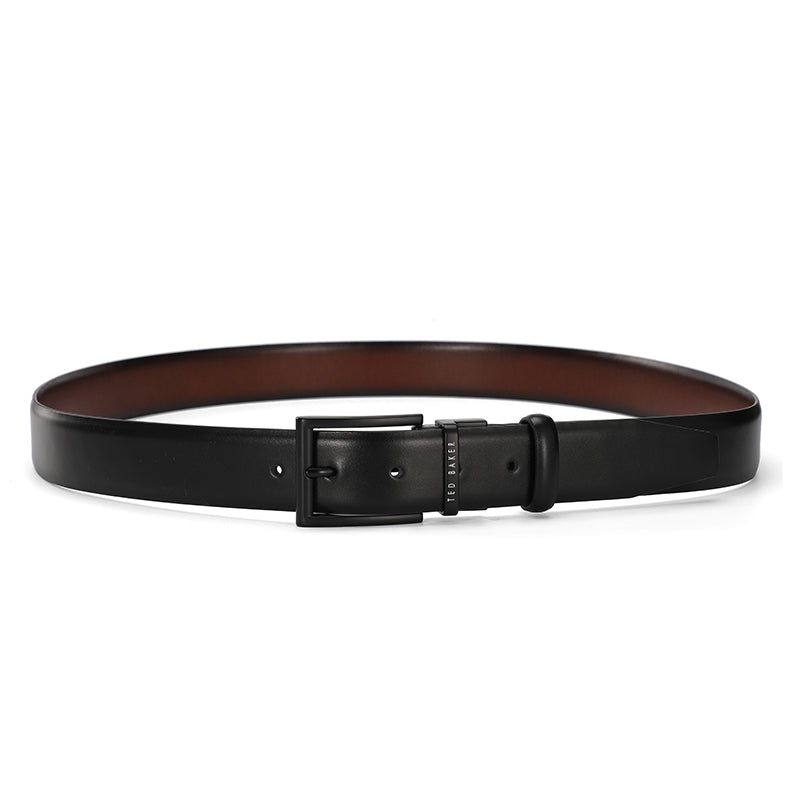 Men REVERSIBLE BELT – Black/Brown - Ted Baker