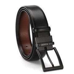 Men REVERSIBLE BELT – Black/Brown - Ted Baker