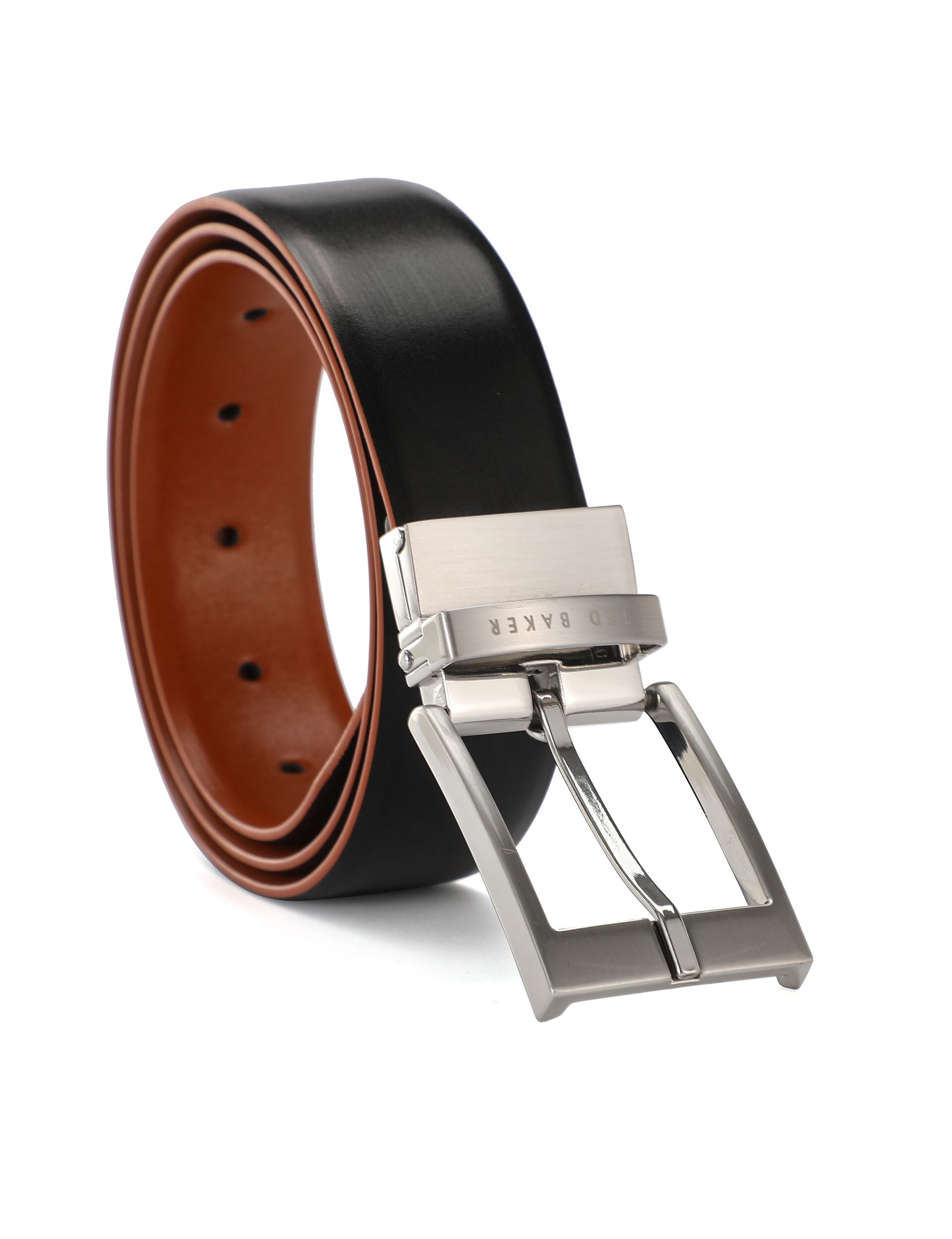Men REVERSIBLE BELT – Brown - Ted Baker