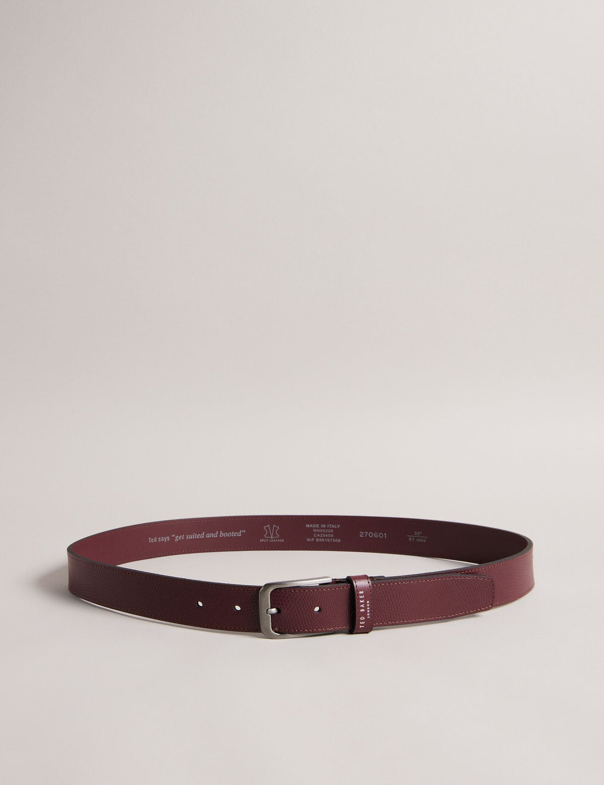 Men HENDER | OXBLOOD - Ted Baker