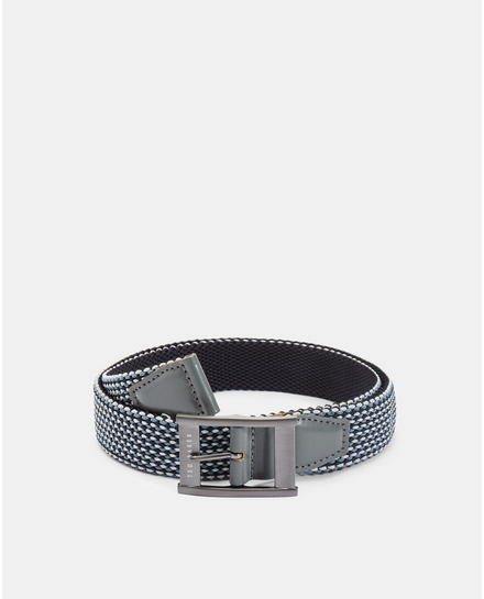 Men COLUMM - Reversible Woven Stretch Belt - Ted Baker
