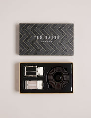Men NEWBEY 2-in-1 Reversible Leather Belt Gift Set - Ted Baker