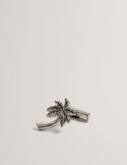Men PALMIIE - Palm Tree Cufflink Lapel Pin Set - Ted Baker