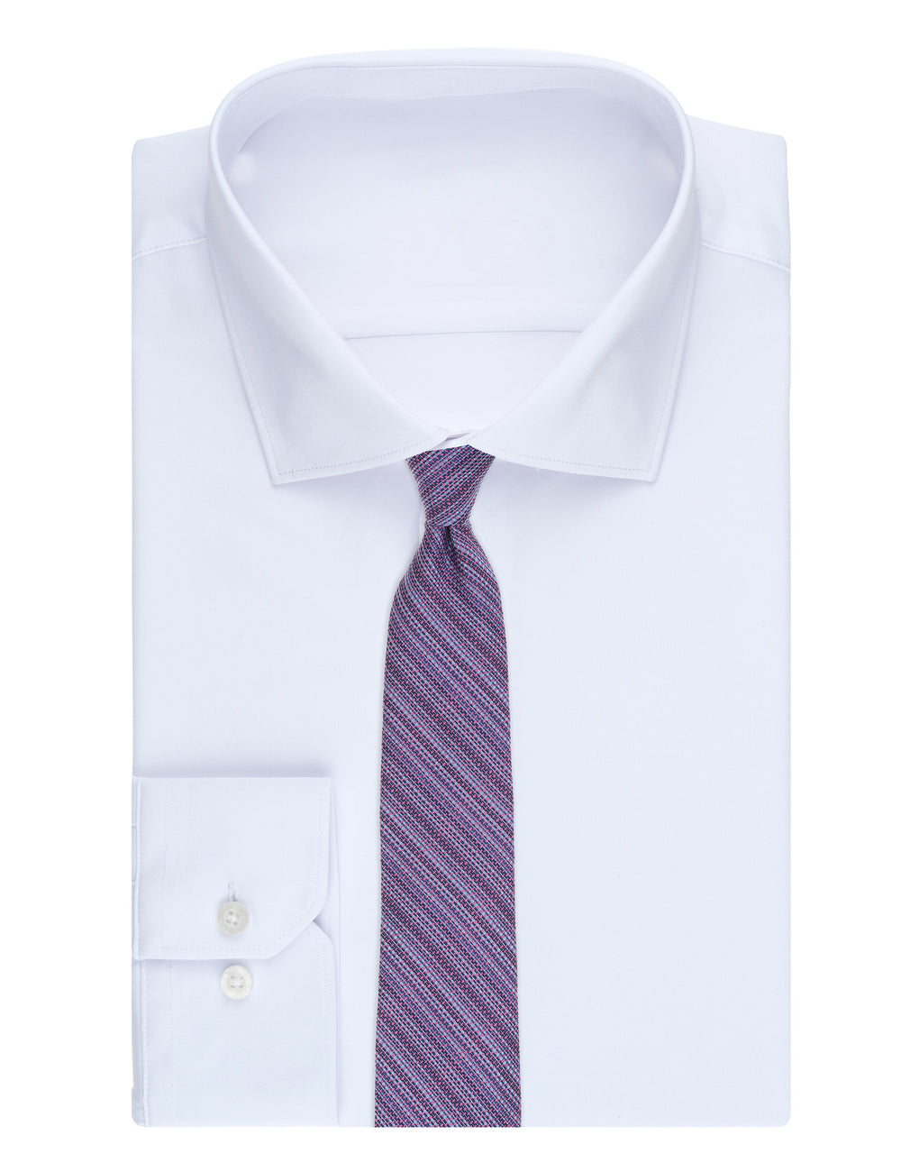 Men AMWELL Woven Stripe Silk Tie - Ted Baker