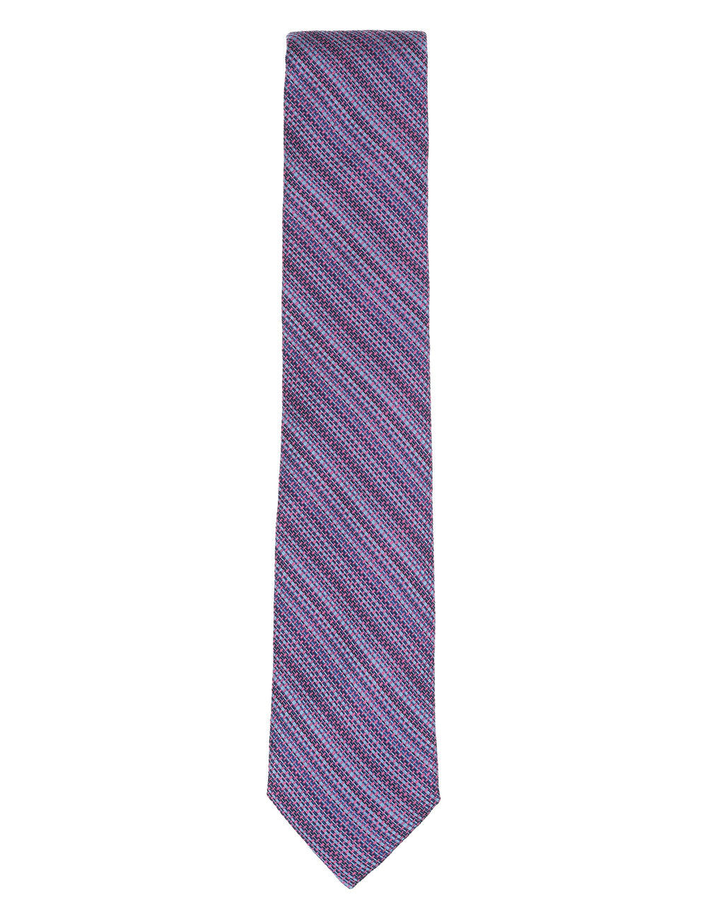 Men AMWELL Woven Stripe Silk Tie - Ted Baker