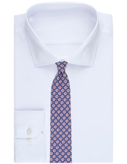 Men VERNON Roundel Print Silk Tie - Ted Baker