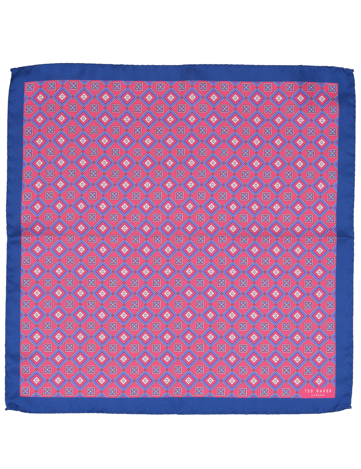 Men WINKLYPS Geometric Tile Silk Pocket Square - Ted Baker