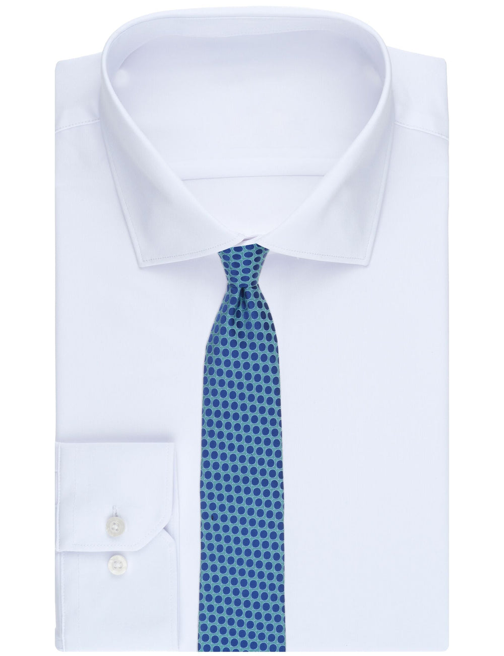 Men WILSON Dot Print Silk Tie - Ted Baker