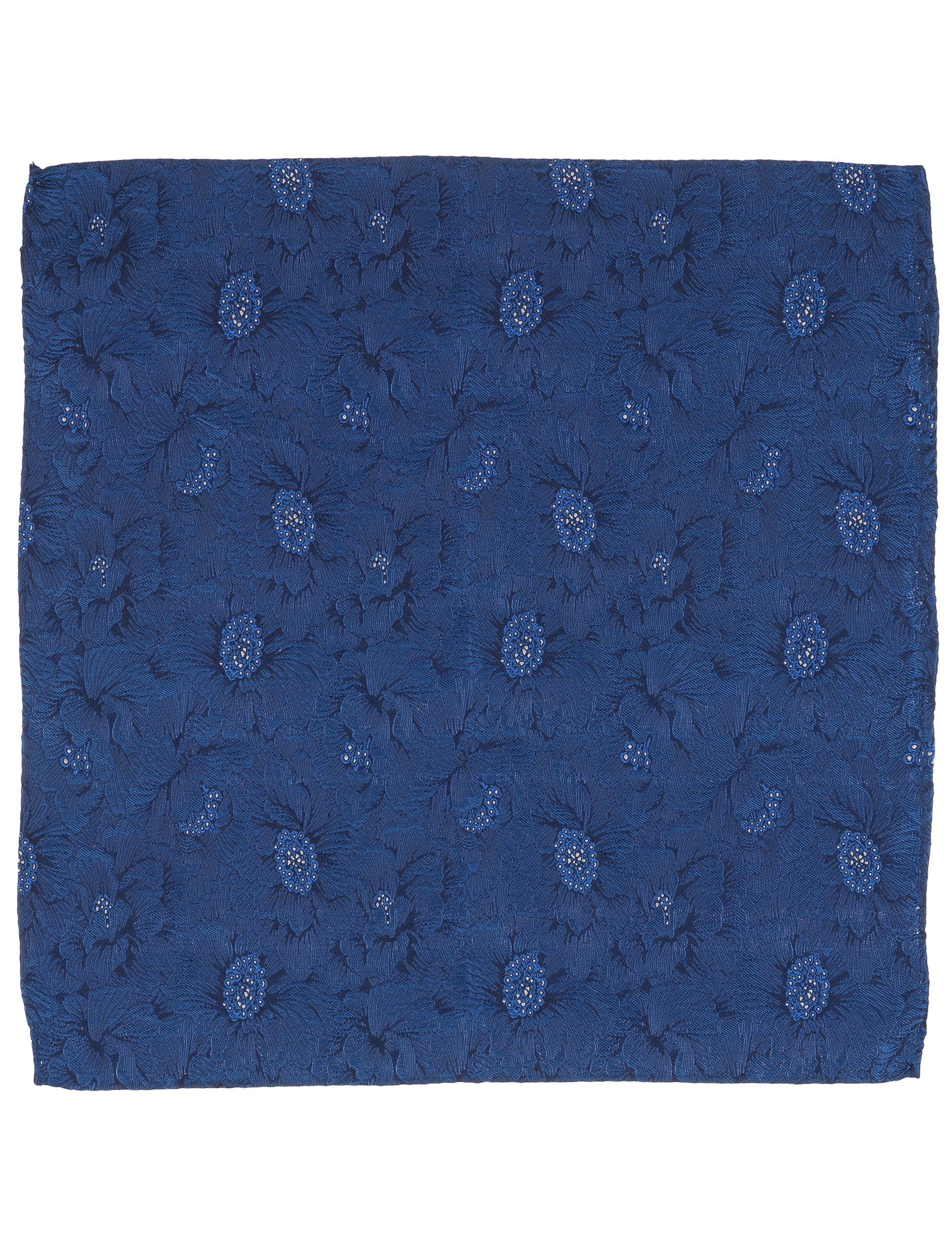 Men BETHWINPS Jacquard Floral Silk Pocket Square - Ted Baker