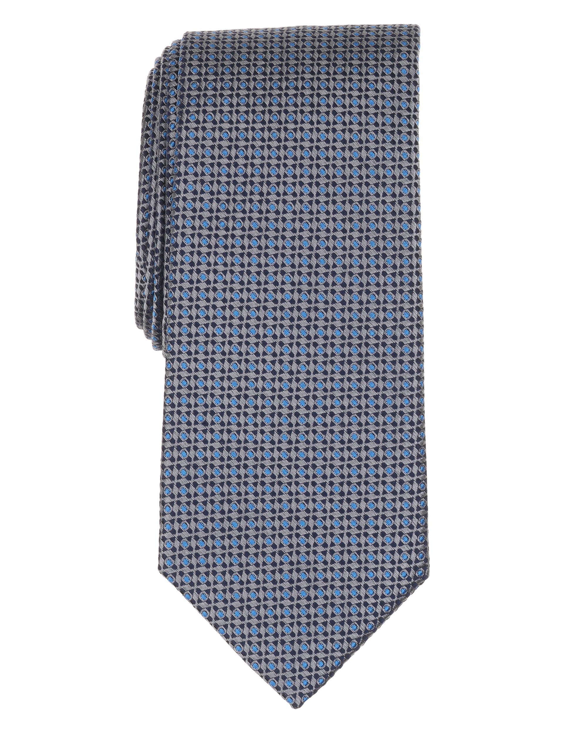 Men WALDRAM Grid Dot Silk Tie - Ted Baker