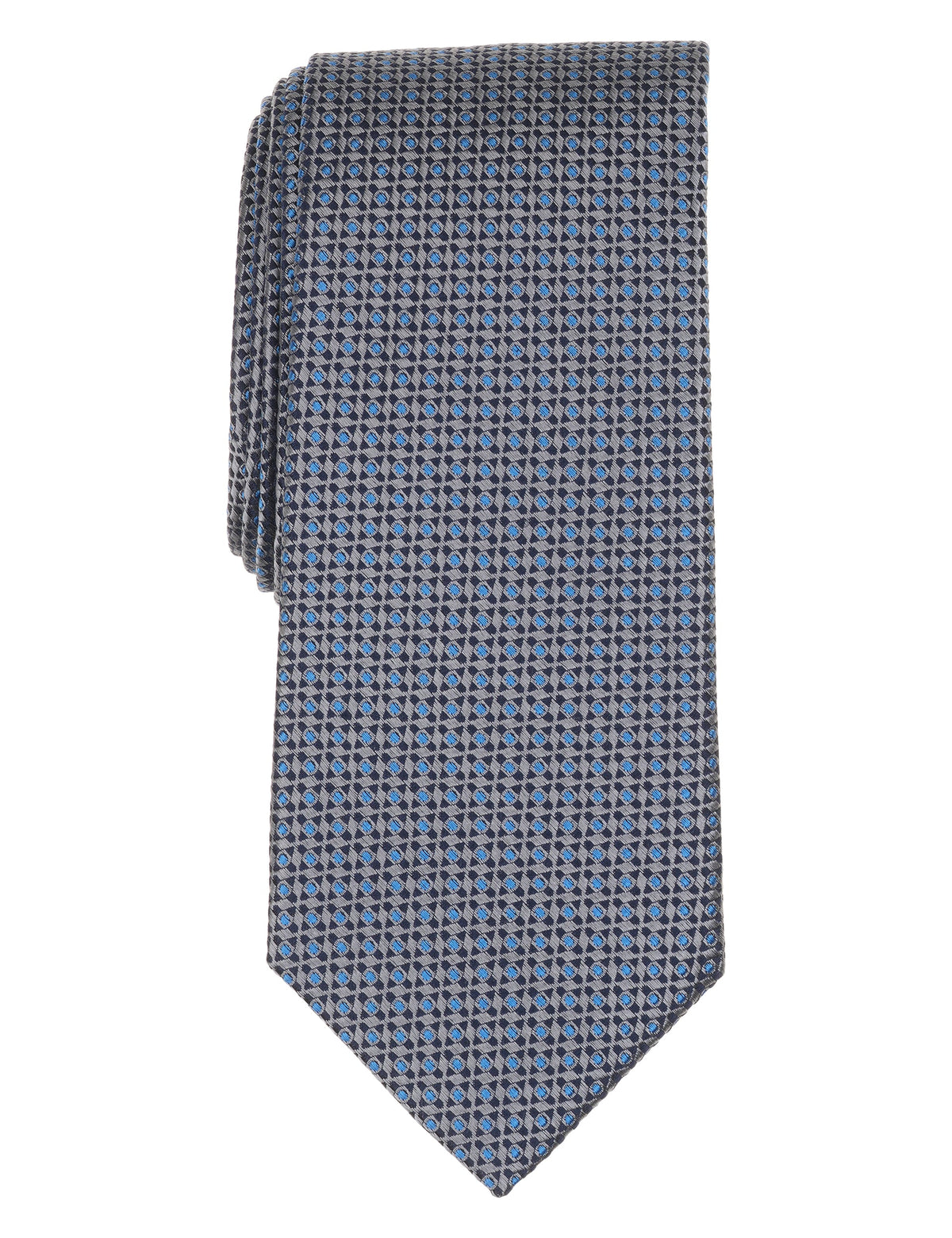 Men WALDRAM Grid Dot Silk Tie - Ted Baker