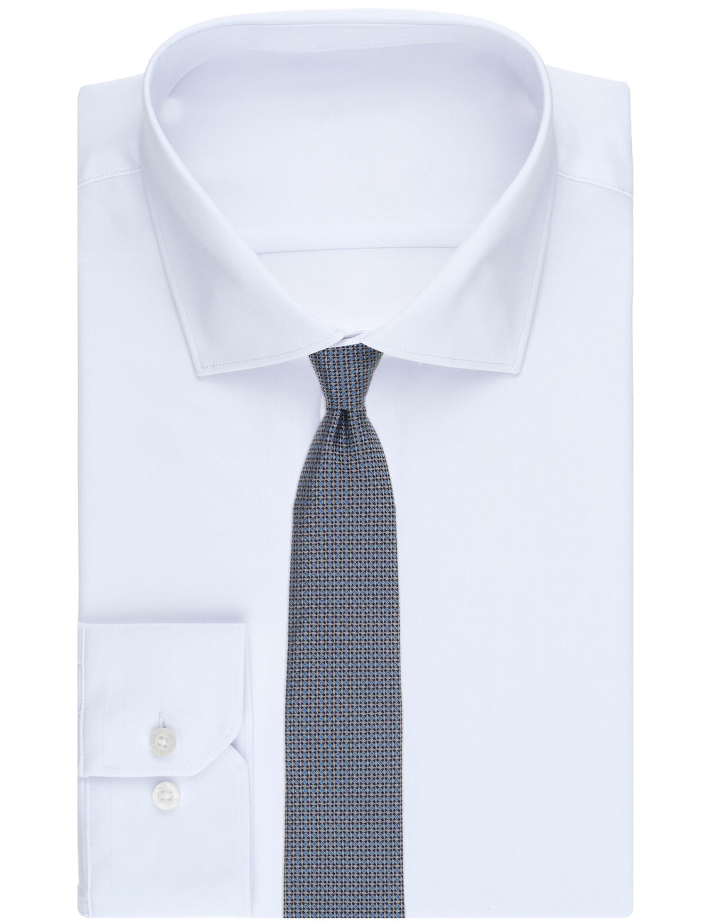 Men WALDRAM Grid Dot Silk Tie - Ted Baker