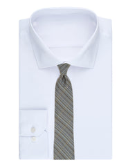 Men AMWELL Woven Stripe Silk Tie - Ted Baker