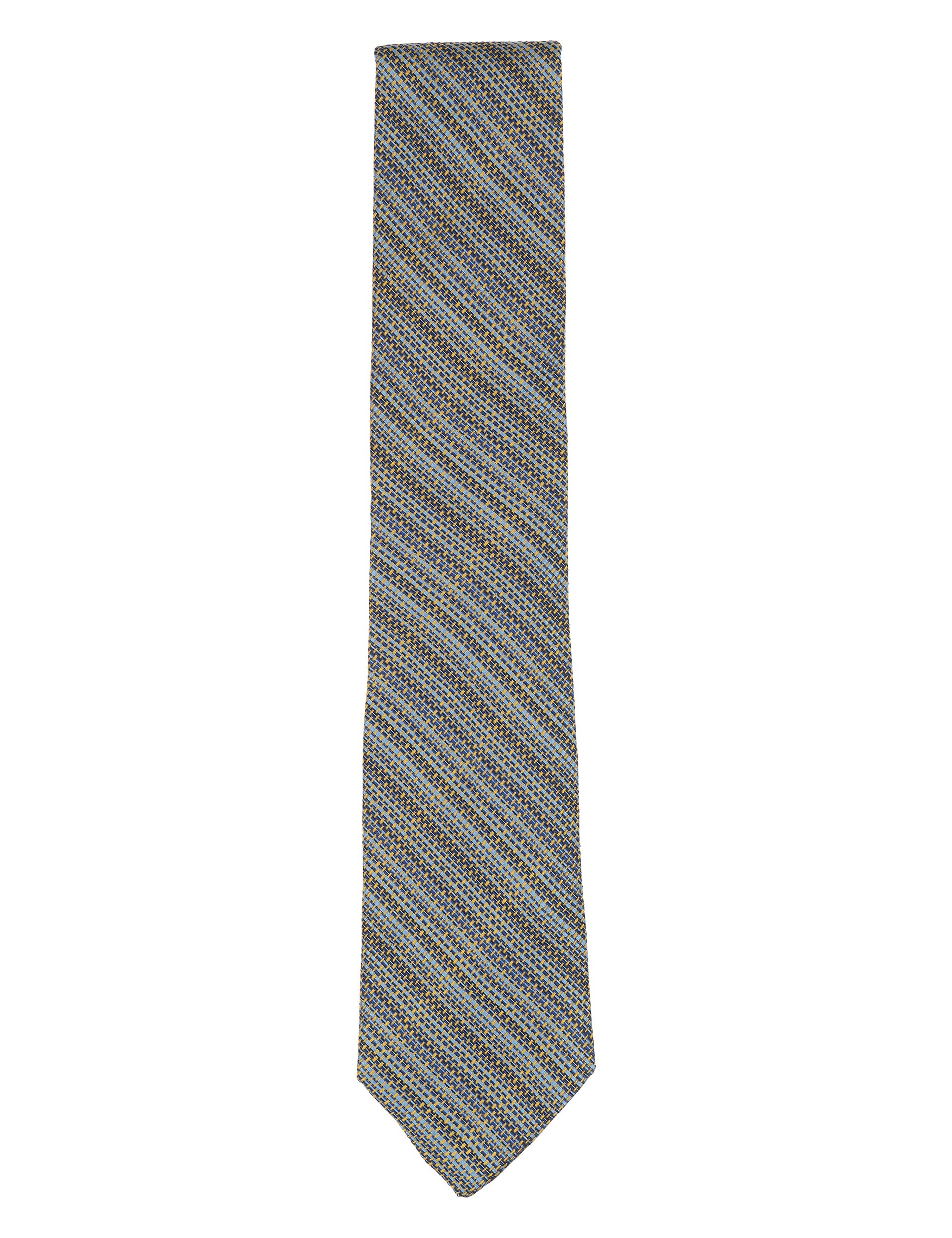 Men AMWELL Woven Stripe Silk Tie - Ted Baker