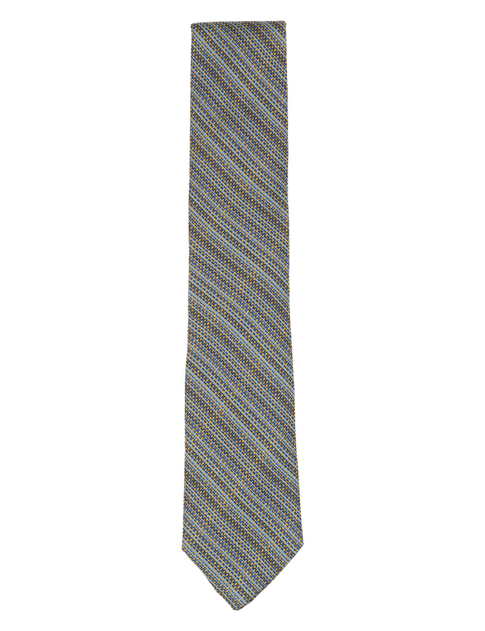 Men AMWELL Woven Stripe Silk Tie - Ted Baker