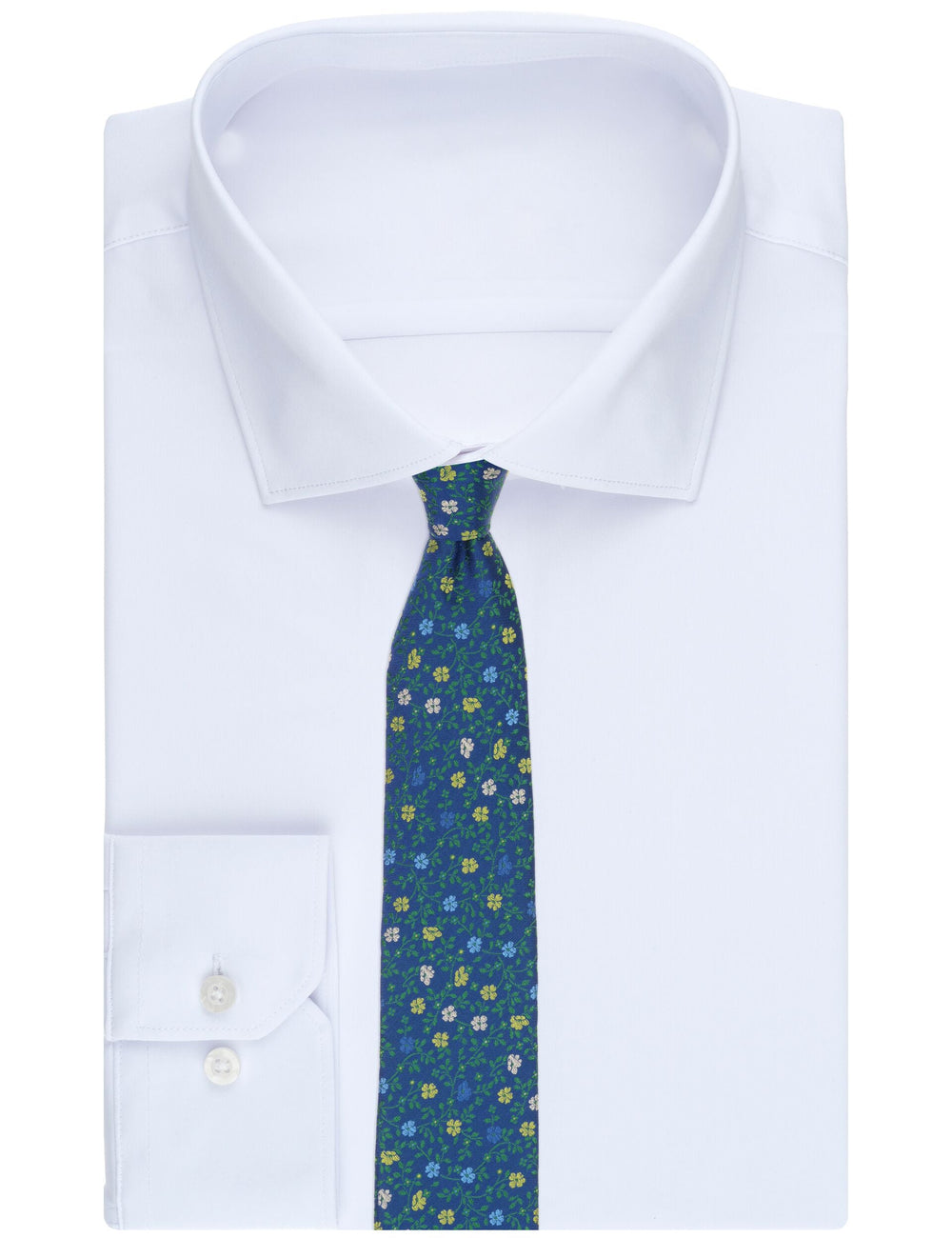 Men WESTMOOR Vine Floral Silk Tie - Ted Baker