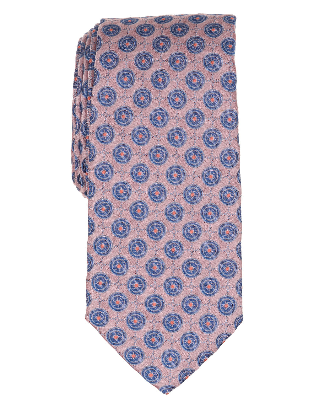 Men VERNON Roundel Print Silk Tie - Ted Baker