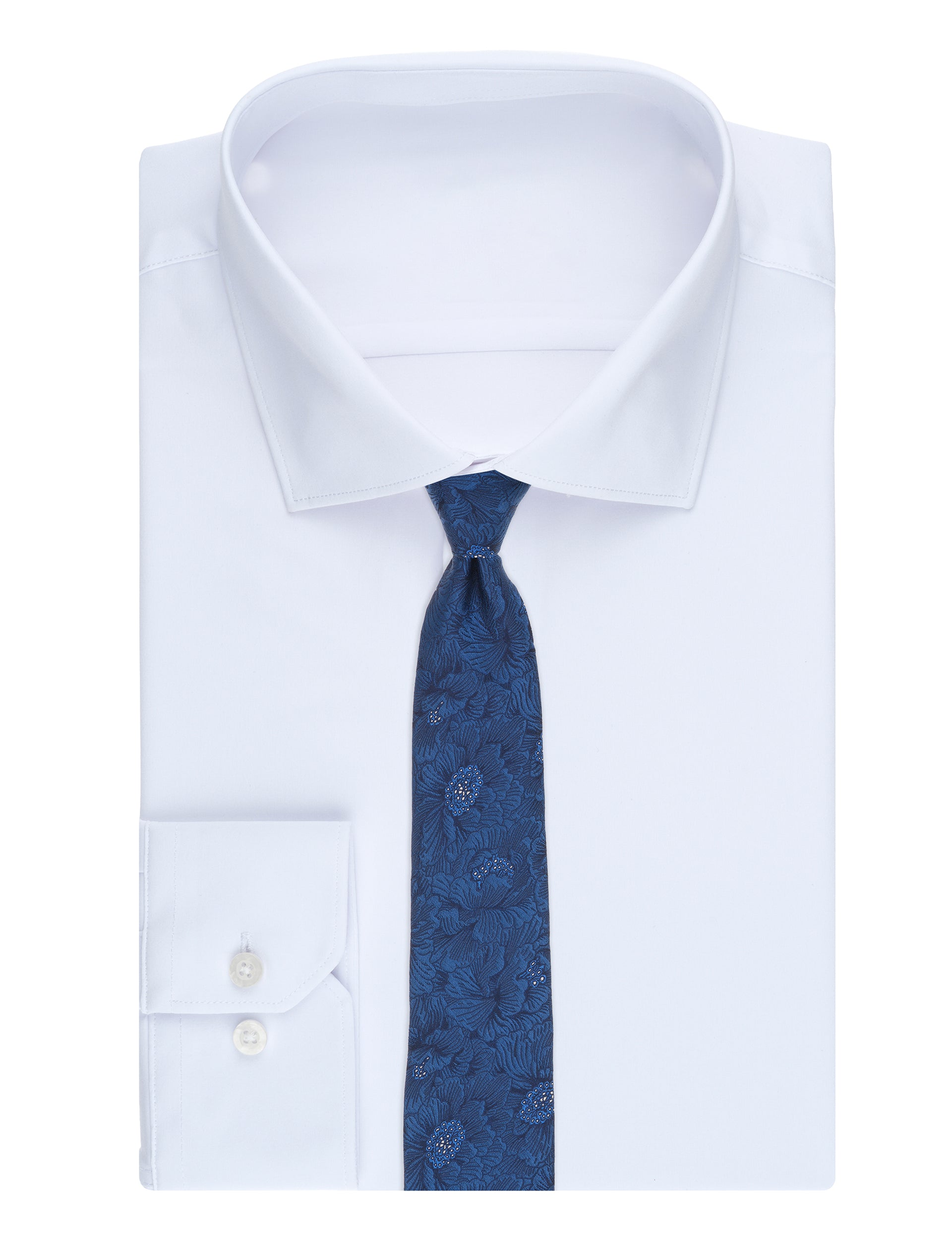 Men BETHWIN Jacquard Floral Silk Tie - Ted Baker