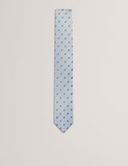 Men STEEPLE - Circle Geometric Print Silk Tie - Ted Baker