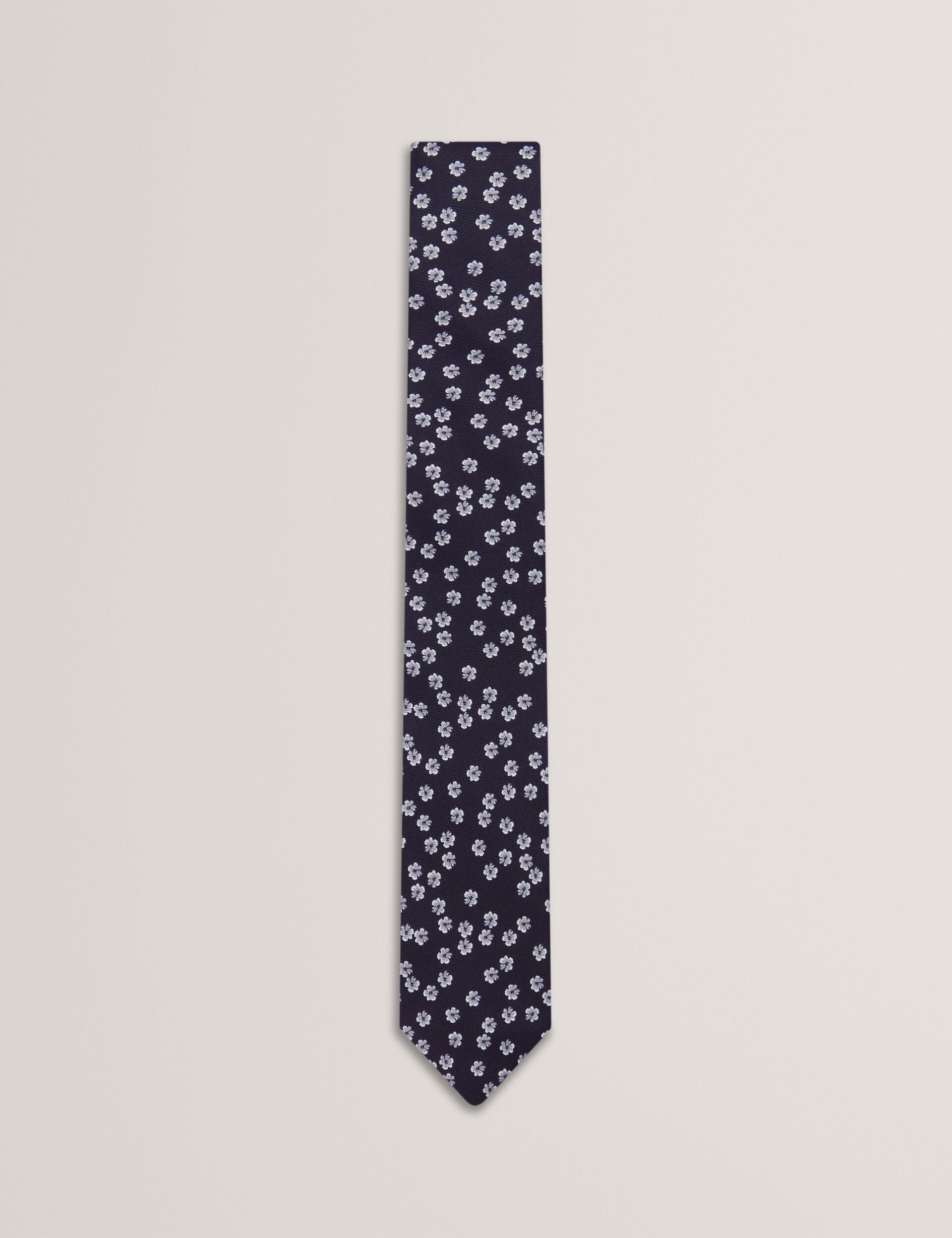 Men BENTLYY - Ditsy Floral Print Silk Tie - Ted Baker