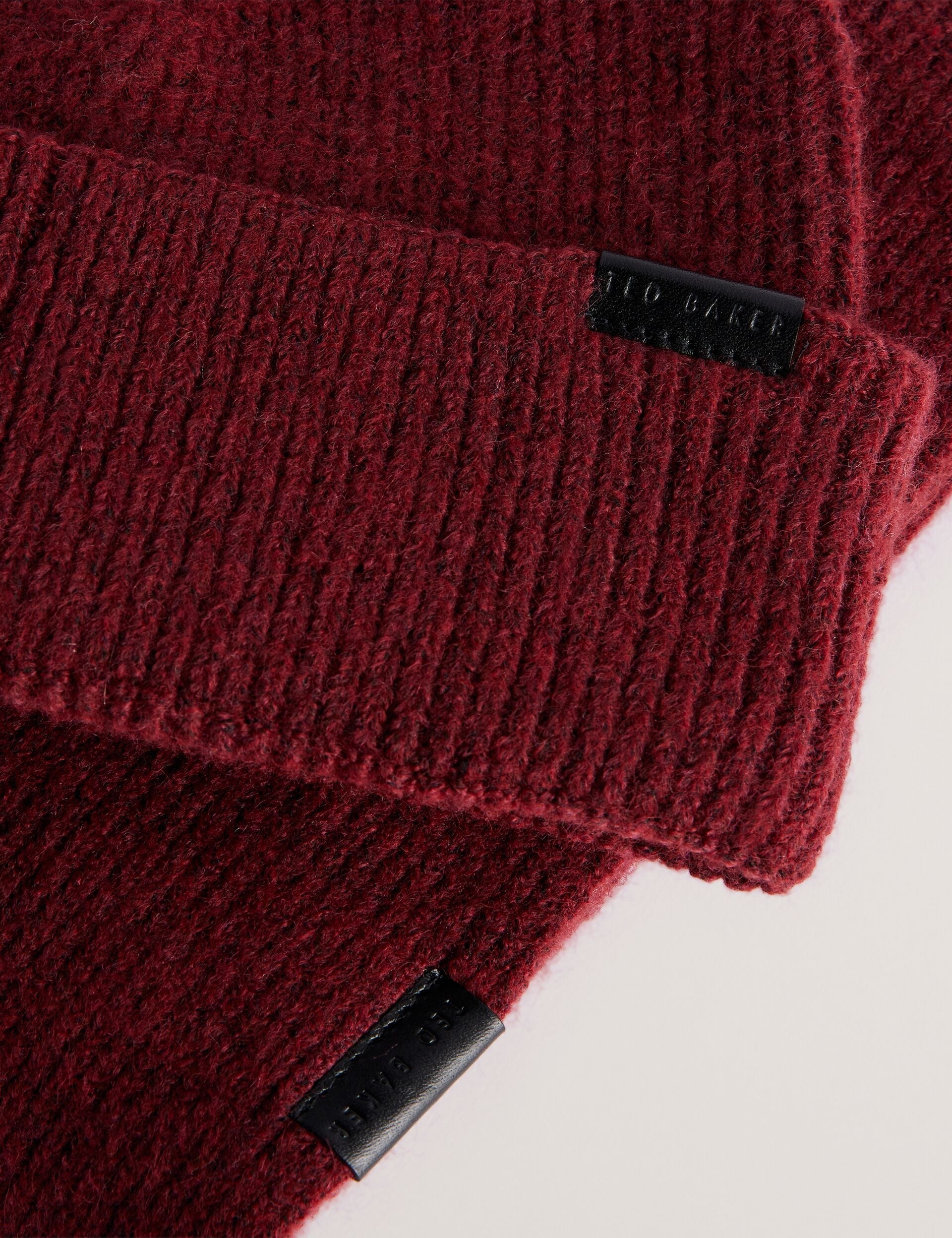 Men|Sale ALLIIES - Ribbed Knit Hat And Scarf Set - Ted Baker