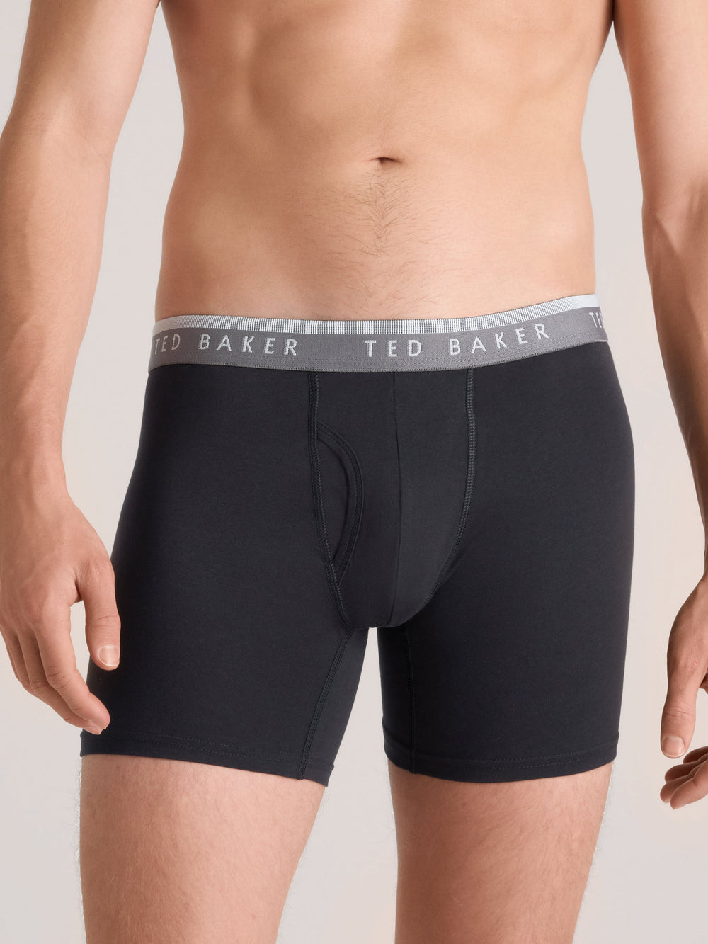 Men 4 Pack Cotton Stretch Boxer Briefs - Ted Baker
