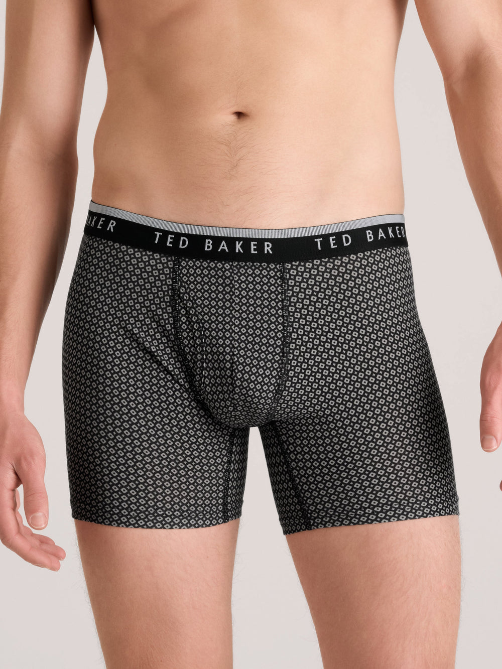 Men 4 Pack Cotton Stretch Boxer Briefs - Ted Baker
