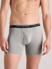 Men 4 Pack Cotton Stretch Boxer Briefs - Ted Baker