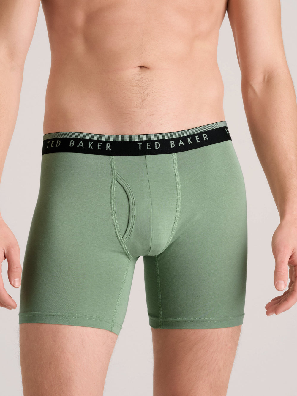 Men 4 Pack Cotton Stretch Boxer Briefs - Ted Baker