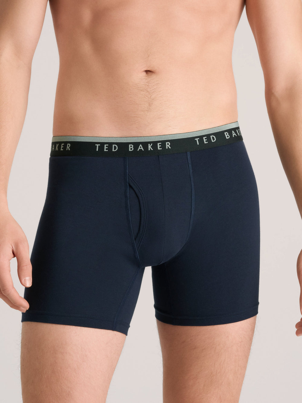 Men 4 Pack Cotton Stretch Boxer Briefs - Ted Baker