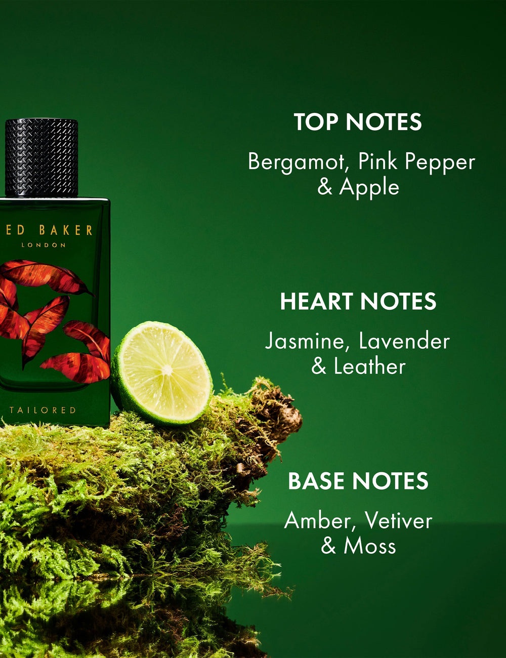 Men Ted Baker Tailored Amber Eau de Parfum 100ml - Ted Baker