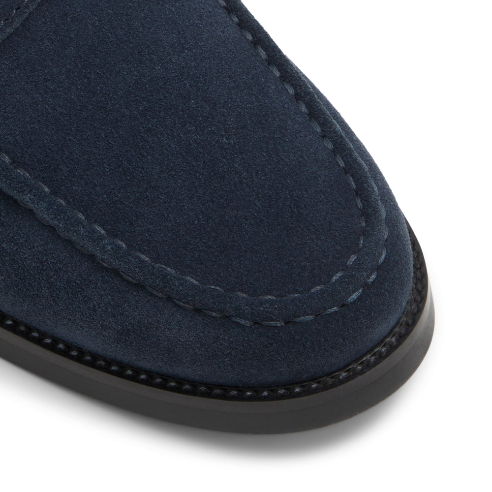 Men PARLIAMENT - Grained Leather Penny Loafers - Ted Baker