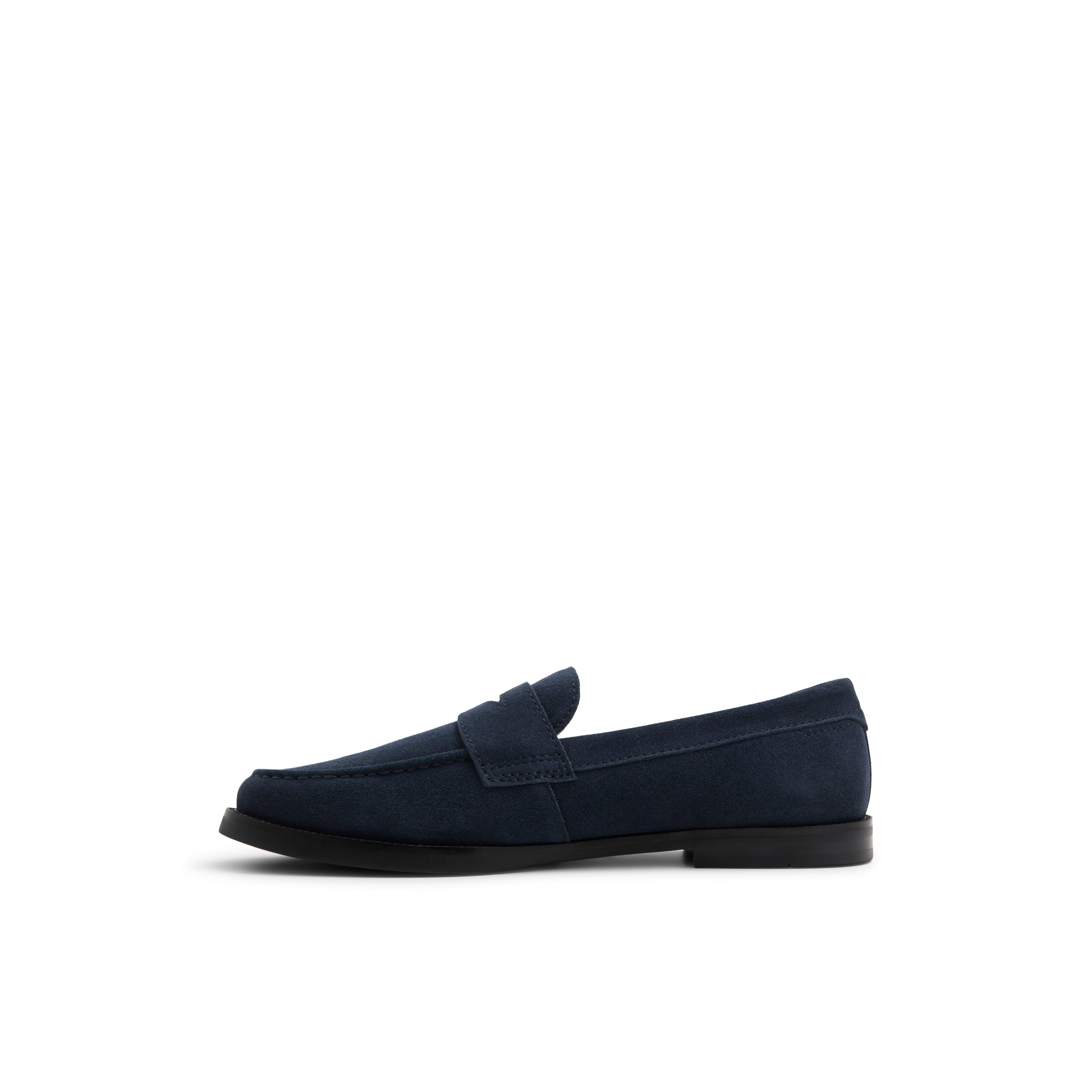 Men PARLIAMENT - Grained Leather Penny Loafers - Ted Baker
