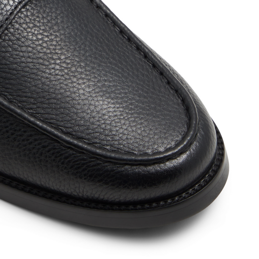 Men PARLIAMENT - Grained Leather Penny Loafers - Ted Baker