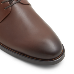 Men REGENT - Brown Smooth Leather Derby Shoes - Ted Baker