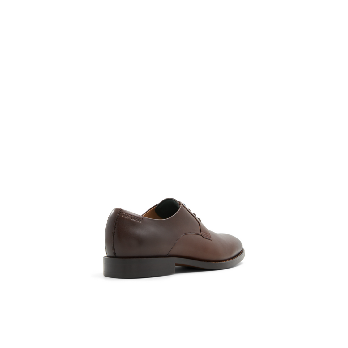 Men REGENT - Brown Smooth Leather Derby Shoes - Ted Baker